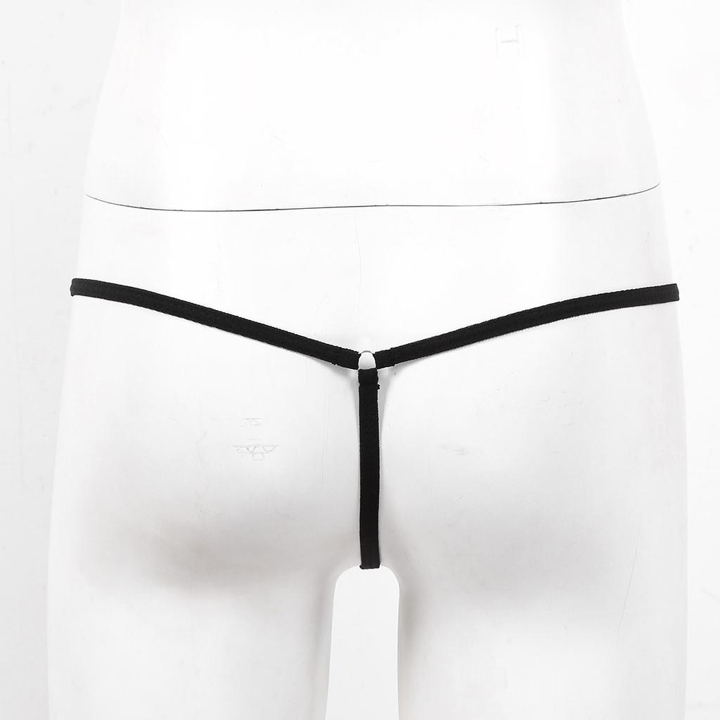 Damskie stringi z niskim stanem Micro Stringi Breakaway G-String T-Back Majtki Bielizna Bielizna