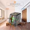 360° Green Beam Laser Rotary Level - High Precision Dual Line Outdoor Tool