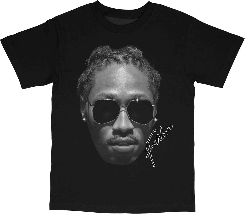 Hiphop Singers Vintagestyle Tshirt With Streetwear Eleunisexts On The Face