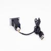 Car Black USB Input Adapter Ado Radio Socket Interface Cable For Ford Focus MK2 2005-2009