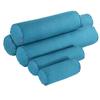 Cotton Linen Cylindrical Pillow Case Home Decor Sofa Lumbar Support Long Pillowcase Neck Bolster Roll Headrest Cove No Fill