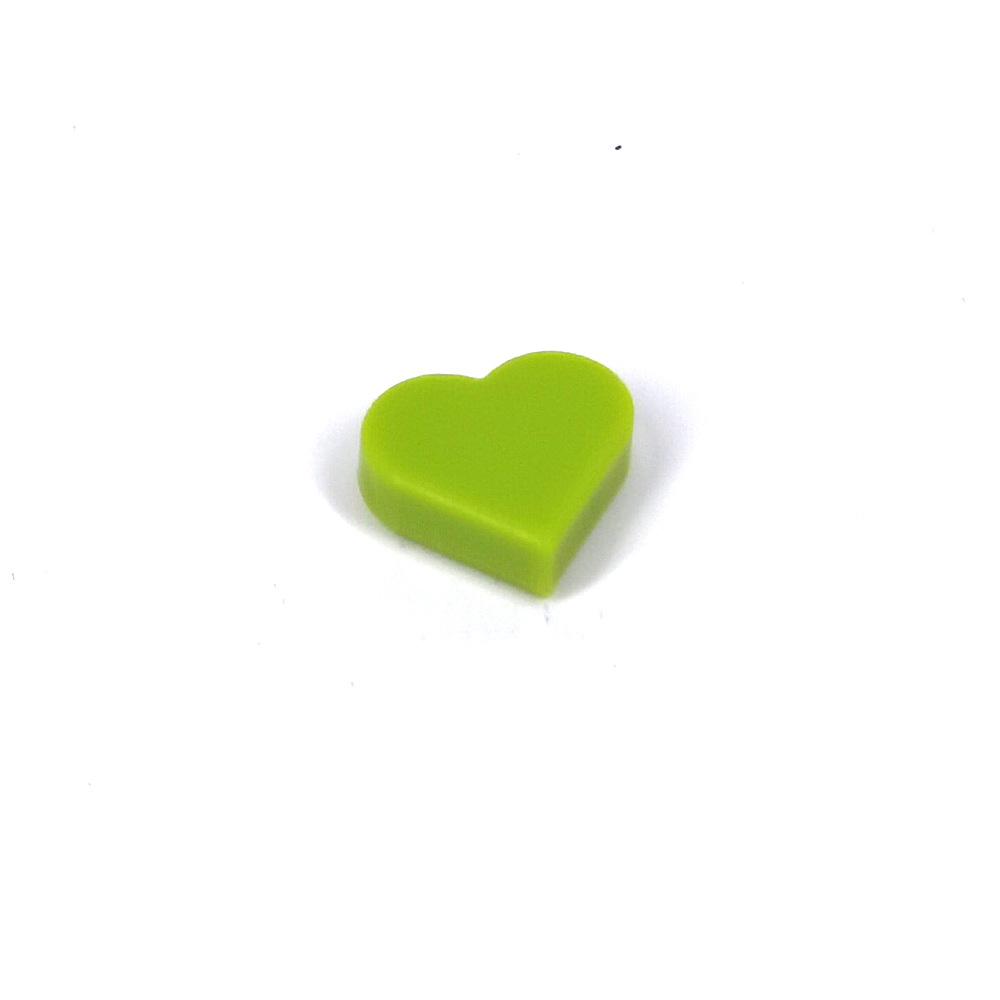 Small Particle Building Block Plane 1 × 1 Heart-shaped Building Block Accessories Love Peach Light Panel Scene