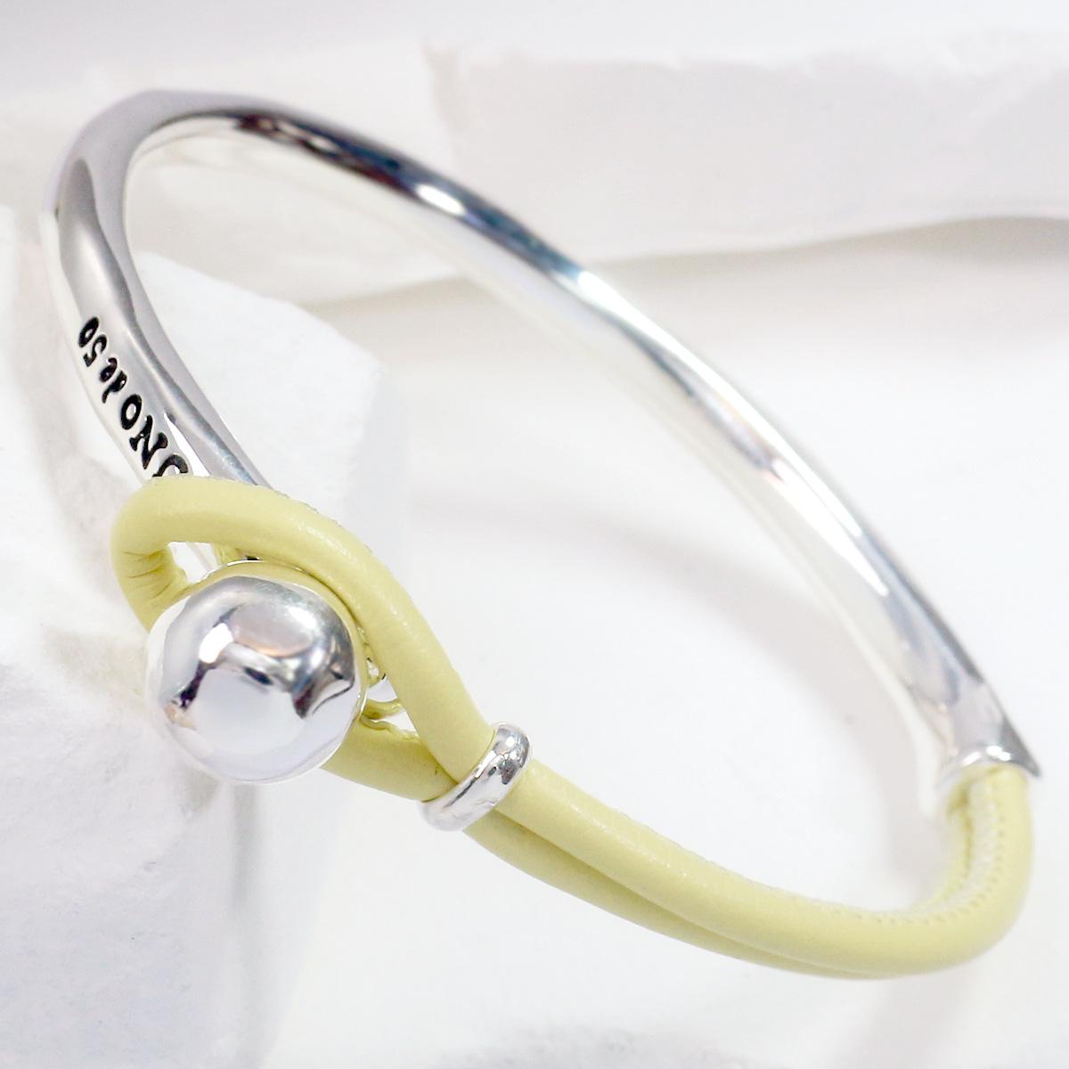 2025 Exquisite Round Bead Leather Bracelet: Women s Romantic Jewelry by UNOde50 Size 19cm