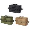 Ground Nail Tool Bag Lightweight Picnic Cookware Container Heat-Insulating Waterproof Tool Storage Case for Outdoor Camping