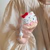 Cute cone KT cat AirPods Pro1 Apple Bluetooth headset cover 1/1 generation cartoon protective case for women