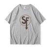 Summer Sally Face Girl Print Unisex Tshirt Vintage Haruku Unisex T Shirt Unisex Kawaii Tee Tops Short Sleeve Goth Graphic Shirts