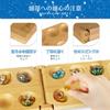 Keyquill Mancala Kalaha Glass Beads Mancala Game Foldable Mancala Strategy Game Board Game Mancala Kalaha Bamboo Gift