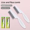 Cat Flea Comb with Flat and Non-slip Steel Needles for Removing Fleas. Pet Product.