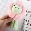Cute Sunflower Frog Accessories Creative Plush Doll Machine Doll Key Chain Interior Hanging Ornaments Anime Plush Pendant