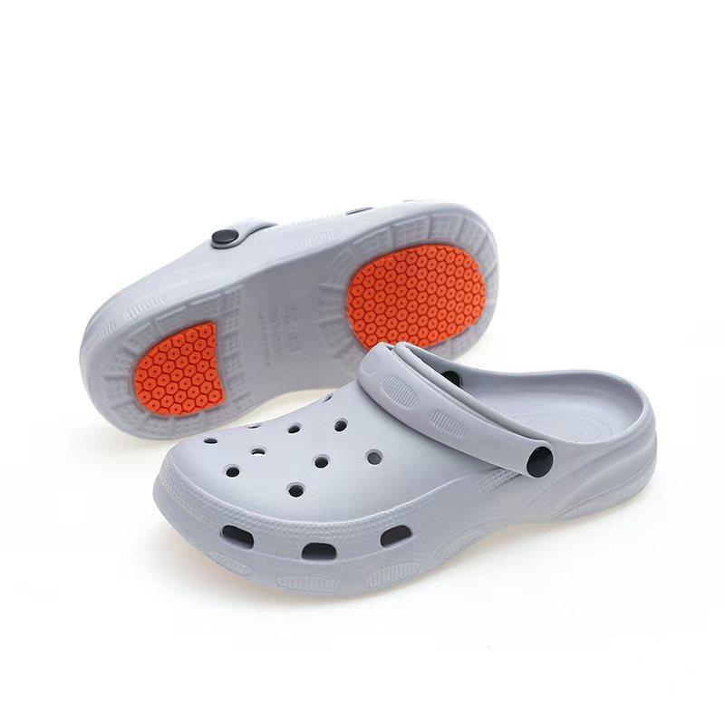 Unisex Non Slip Work Shoes Waterproof Kitchen Chef Garden Wash Shoes Easy Clean Lightweight Safety Style For Summer Daily Use 37