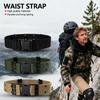 1Pc Tactical Belt Quick Release Outdoor Training Belt Soft Nylon Sports Accessories Men And Women Adjustable Waistband