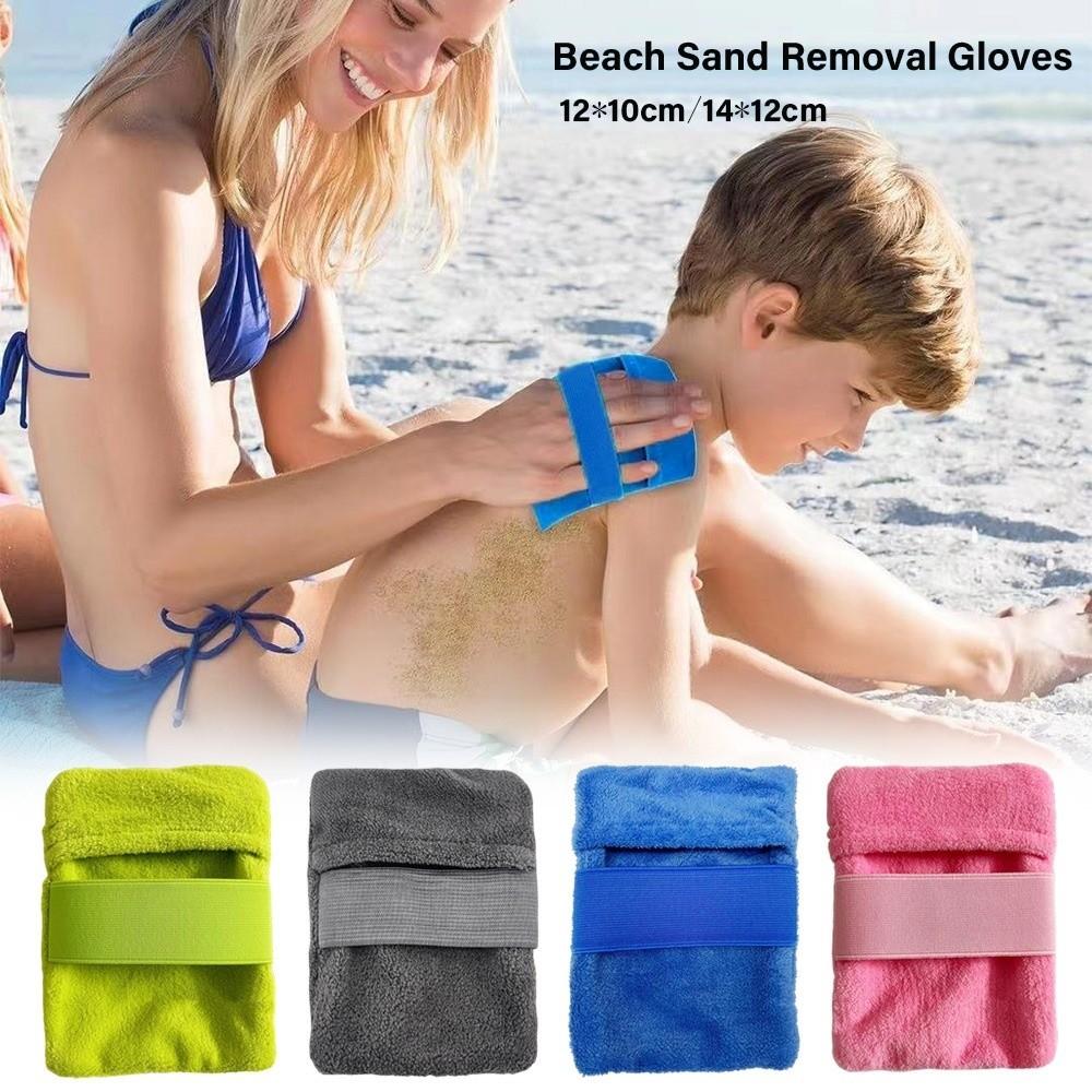 Hand-washable Beach Sand Removal Gloves Lightweight Sandproof Beach Towels Suitable for Outdoor