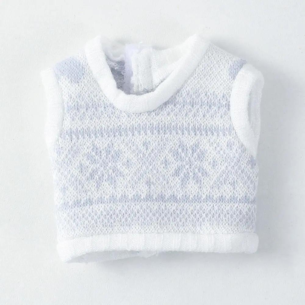 Obitsu 11 Doll Clothes Knitted Tops Snowflake Love Cardigan Cute Vest For OB11 Dolls Accessories Soft Coat For 1/12Bjd Dolls