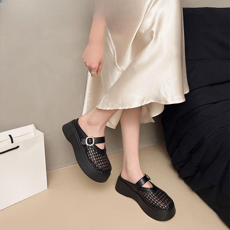 

Шлепанцы Новый Стиль Сандалии Crocs Женская Обувь Тапочки 39 чёрный