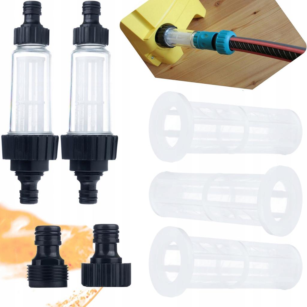 Rosfix Zestaw 2x Filtr Wody Do Myjek Ciśnieniowych Kärcher – Ochrona Przed Zanieczyszczeniami | Kompatybilność Z Różnymi Modelami | Łatwa Instalacja