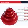 Gate Valve Lockout Device Plastic Outdoor Water Hose Protector Valve Lockout for Professional and Industrial Use