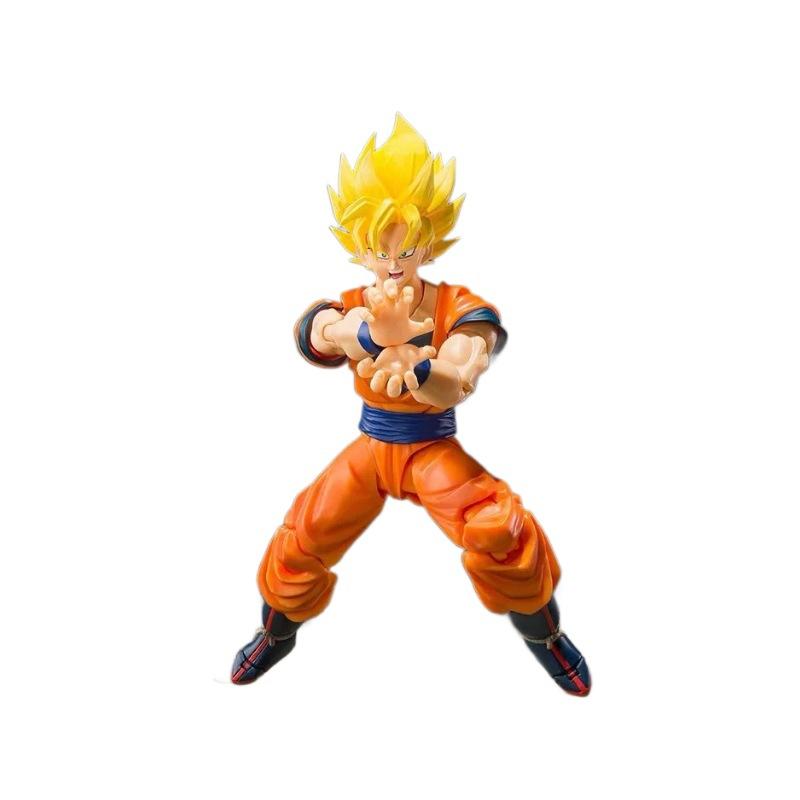 14CM Boxed Dragon Ball Z Super Figure Son Goku Action Figure DragonBall Migatte No Goku GBZ Collection Doll Birthday Gift