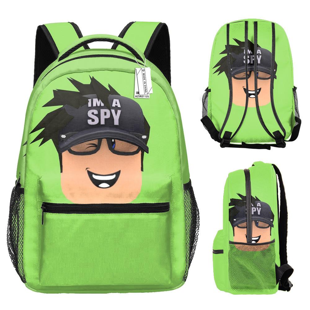 Sac à dos étudiant Roblox Sac à dos imprimé Roblox Sac à dos Mon Monde Sac à dos dessin animé anime pour enfants