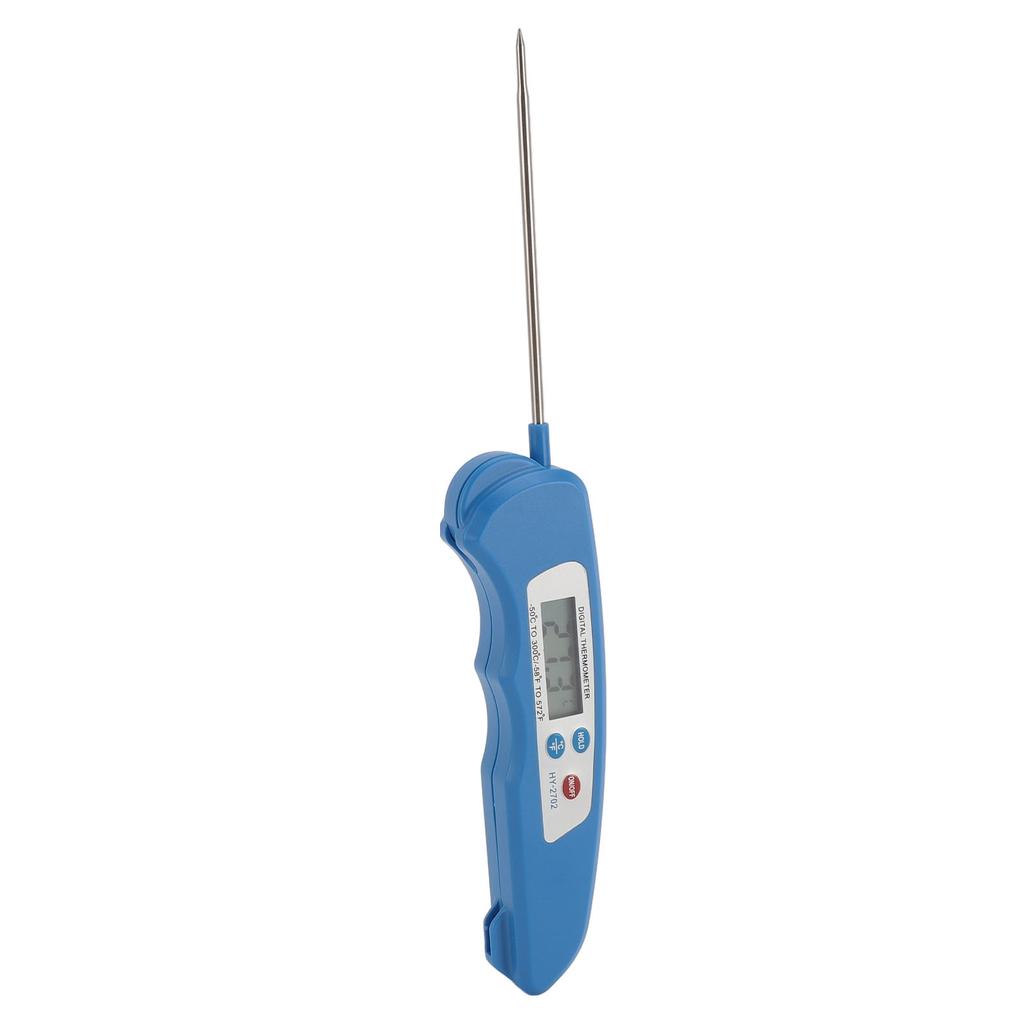 Digitales Fleischthermometer Lange Sonde Faltbares Lebensmitteltemperaturmessgerät für Küche Kochen Outdoor