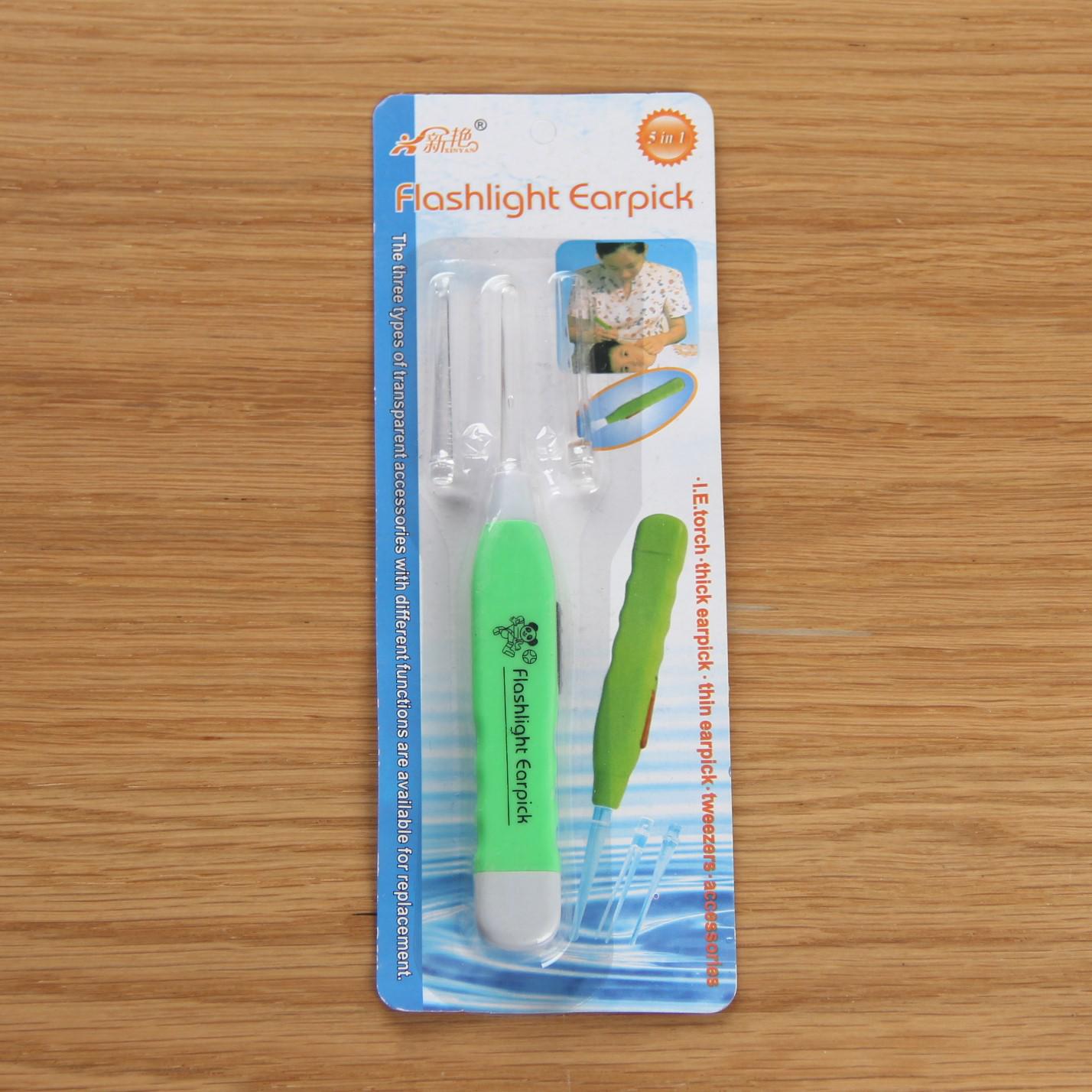 

Съемный инструмент для чистки ушей в форме светящейся мультяшной рыбки для взрослых и детей