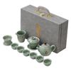 Ge kiln opening Kung Fu tea set, corporate business activities, gifts, Dingchen business gifts