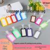 PP Plastic Luggage Tag: Airplane Boarding Pass Name Card Holder