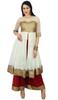 Atasi Womens Partywear Net & Sequins Anarkali Salwaar Kameez With Palazzo