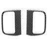 Carbon Fiber Middle Air Vent Outlet Frame Cover Trim For Dodge Charger 2015-
