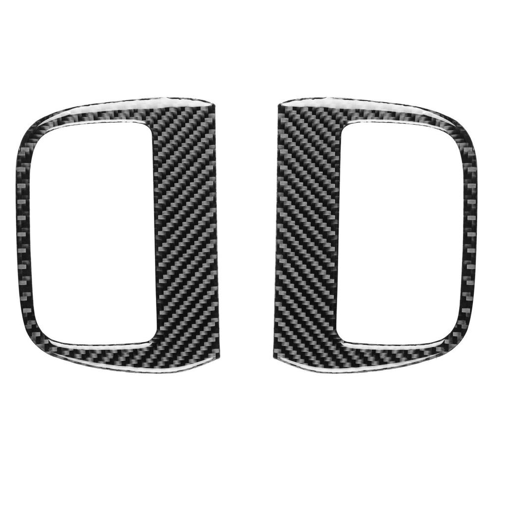 Carbon Fiber Middle Air Vent Outlet Frame Cover Trim For Dodge Charger 2015-