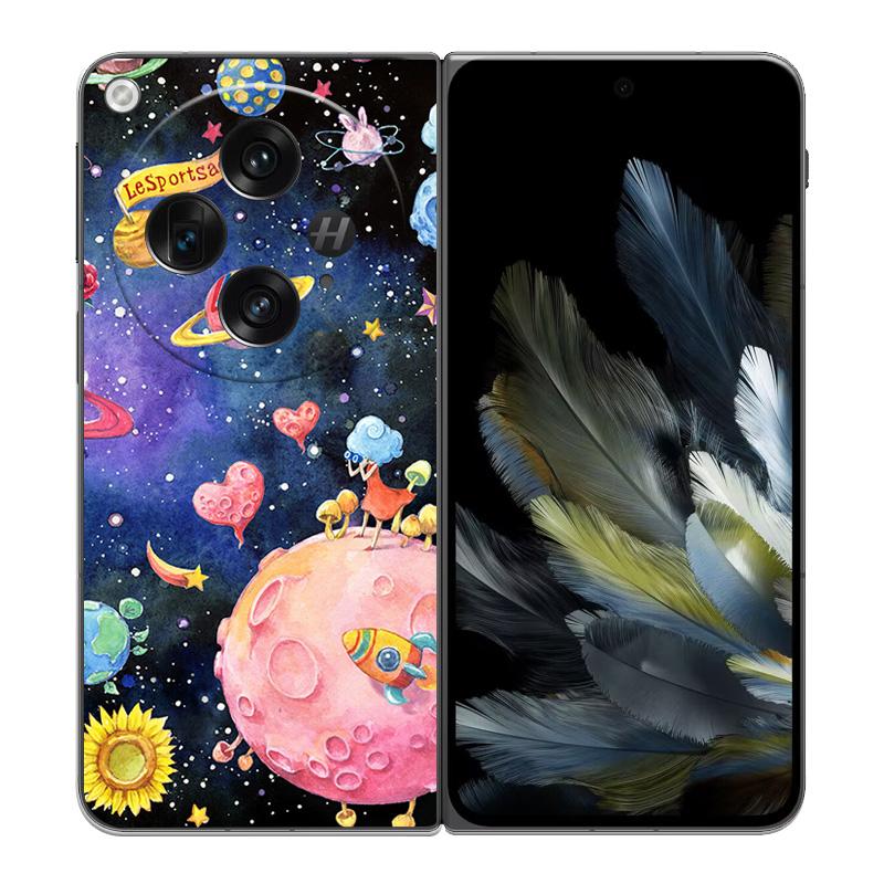 For Oneplus Open Case Marble Cover Phone Case For One Plus Open 5G Hard Plastic Back Protective Oneplus Open 7.82" Bumper Funda