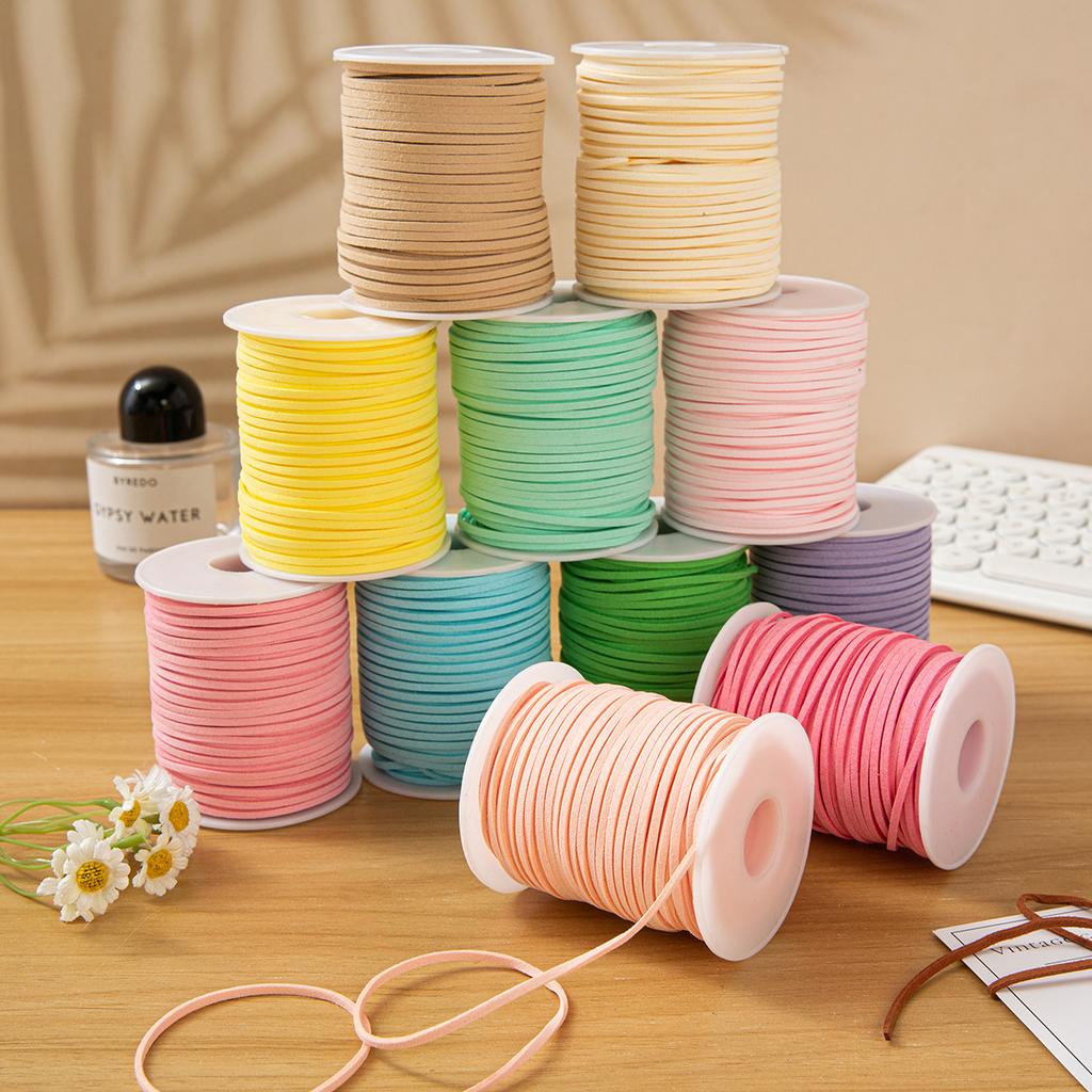 1roll, 2.6mm Wide Ribbon, 50 Yards - Versatile Single-Sided Ribbon - Perfect for Gift Wrapping, DIY Bows, Wedding Decorations.