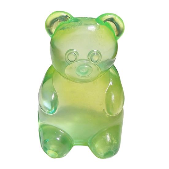 

Прозрачная игрушка-пищалка Медведь Снятие тревоги и стресса Форма медведя Сахарный шар от стресса Сенсорная игрушка Мягкая эластичная игрушка-антистресс A зелёный
