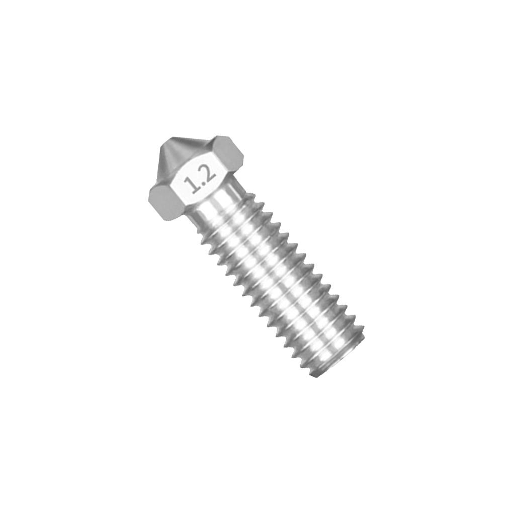 

3D Printer Nozzle 1\.75mm Extruder Large Nozzle M6 Threaded 3D Printer Parts, Brass, 0\.4mm, Gold 1.2mm,1.75mm