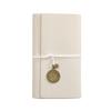 Vintage Thick Paper Journal Notebook Faux Leather White 1 Pc