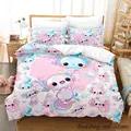 Moon Wolf Bohemia Cotton Duvet Cover 220x240 Winter Double Bed Set Couple Bed Quilt Covers Comforter Sets King Size Bedding Set