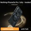 Translucent Shockproof Case For Nothing Phone 3A Pro 6.67 inches TPU Matte Frame Magnetic Wireless Charging Plastic Back Cover