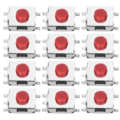 200Pcs Tactile Push Button Switch Electronic Product Light Touching Patch 6 X 6 X 3.1mm