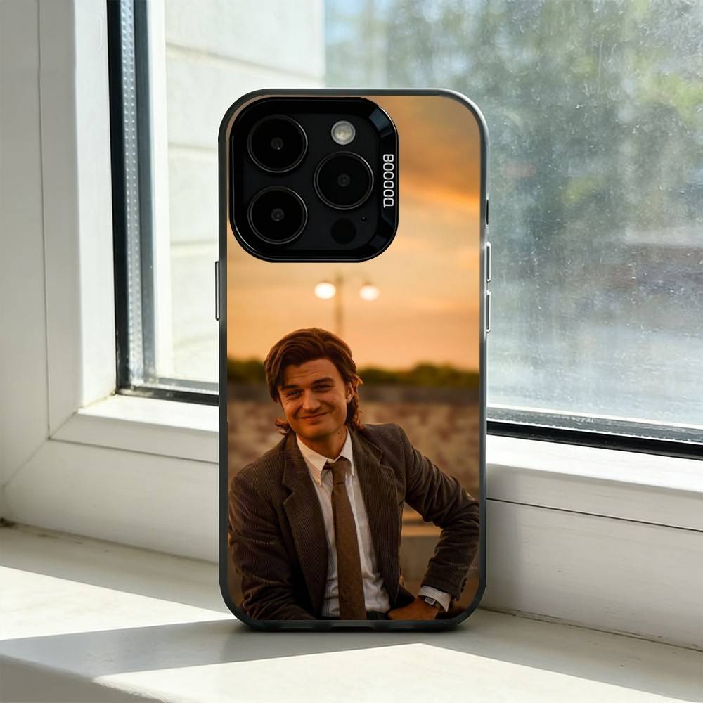 Steve H-Harrington Phone Case For iPhone 17,16,15,14,13,12,11 Plus,Pro Max,XS,Colorful Silver Phone Case Funda Cover