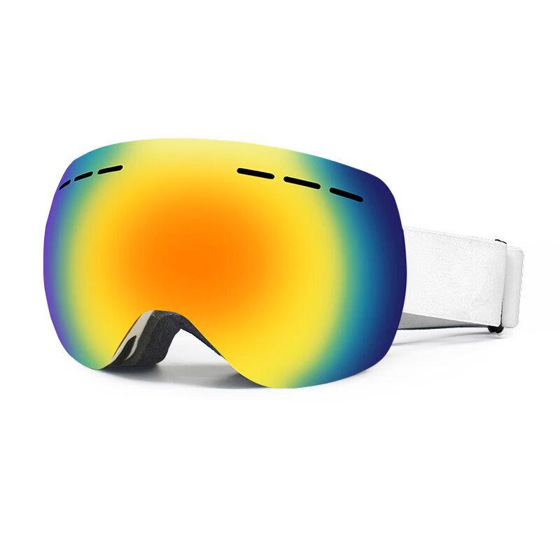 Mushan Spherical Double-Layer Anti-Fog Ski Goggles
