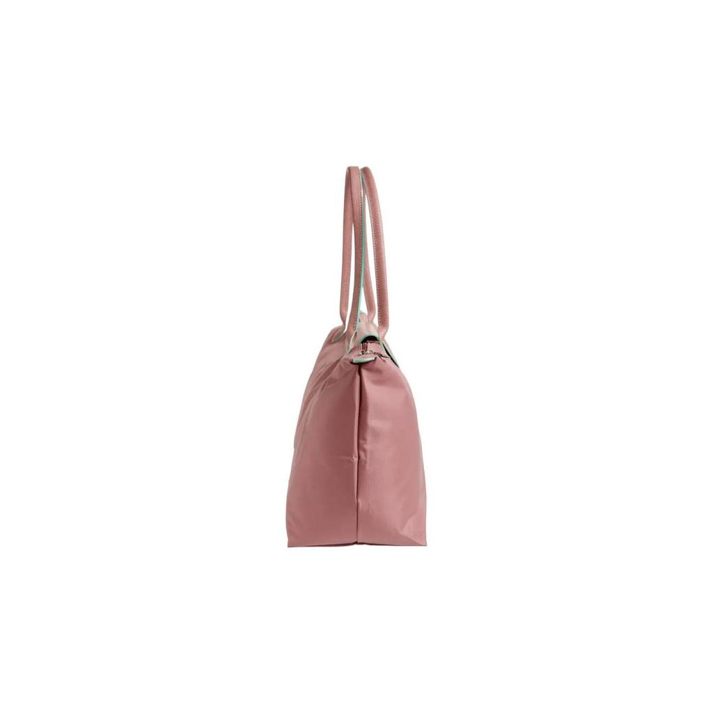 Longchamp Solid Color Large Capacity Nylon Tote Bag Women Tote Bag Cherry-Blossom-Pink 1899619P13