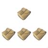 4 Pieces Belt Key Holder Gadget Pockets Small Heavy Duty Waist Packs Bags for Outdoor