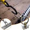 Aluminum Airline Rail L-Track Control Tie Down Rail For Trailer Securing Motorcycles ATVs Tractors Dirt Bikes