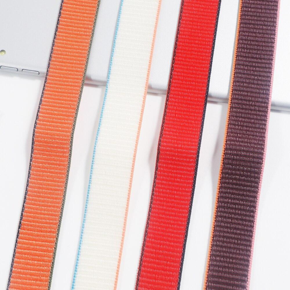 20/22mm band For Galaxy Watch 3/46mm/42mm/active 2 strap Samsung Gear S3 Frontier Sport Nylon Bracelet Huawei watch GT 2 41 45mm