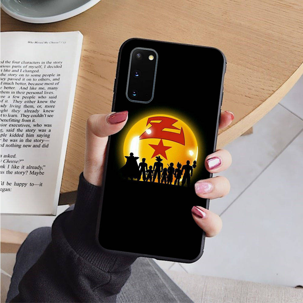 AD58 Dragon Ball Anime Black Case for Xiaomi Poco X6 M5 M6 F5 F6 F1 C65 C55 C50 C51 C40 Redmi Note 7 8 14C A3X 13C 12C 11 10A 9C Pro Sofe Cover