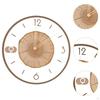 Wall Clock Decorative Stylish Simple Silent Non Ticking Timepiece for Living Room Office