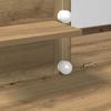 Artisan Oak Makeup Table 100 x 40 x 130 cm Particleboard