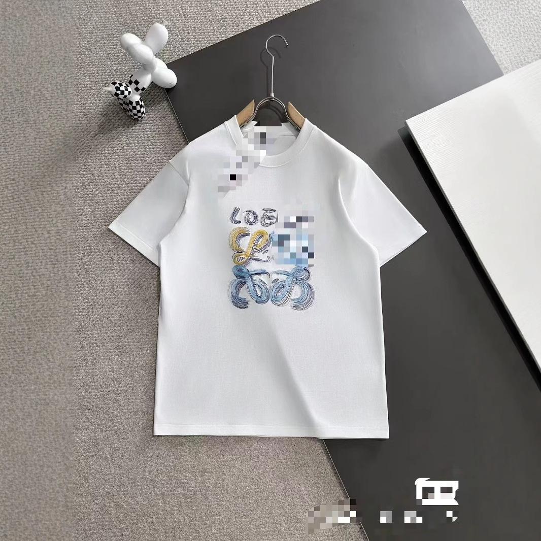 Short Sleeve T-Shirt Printed Luxury Tide Female Tide Brand T-Shirt S