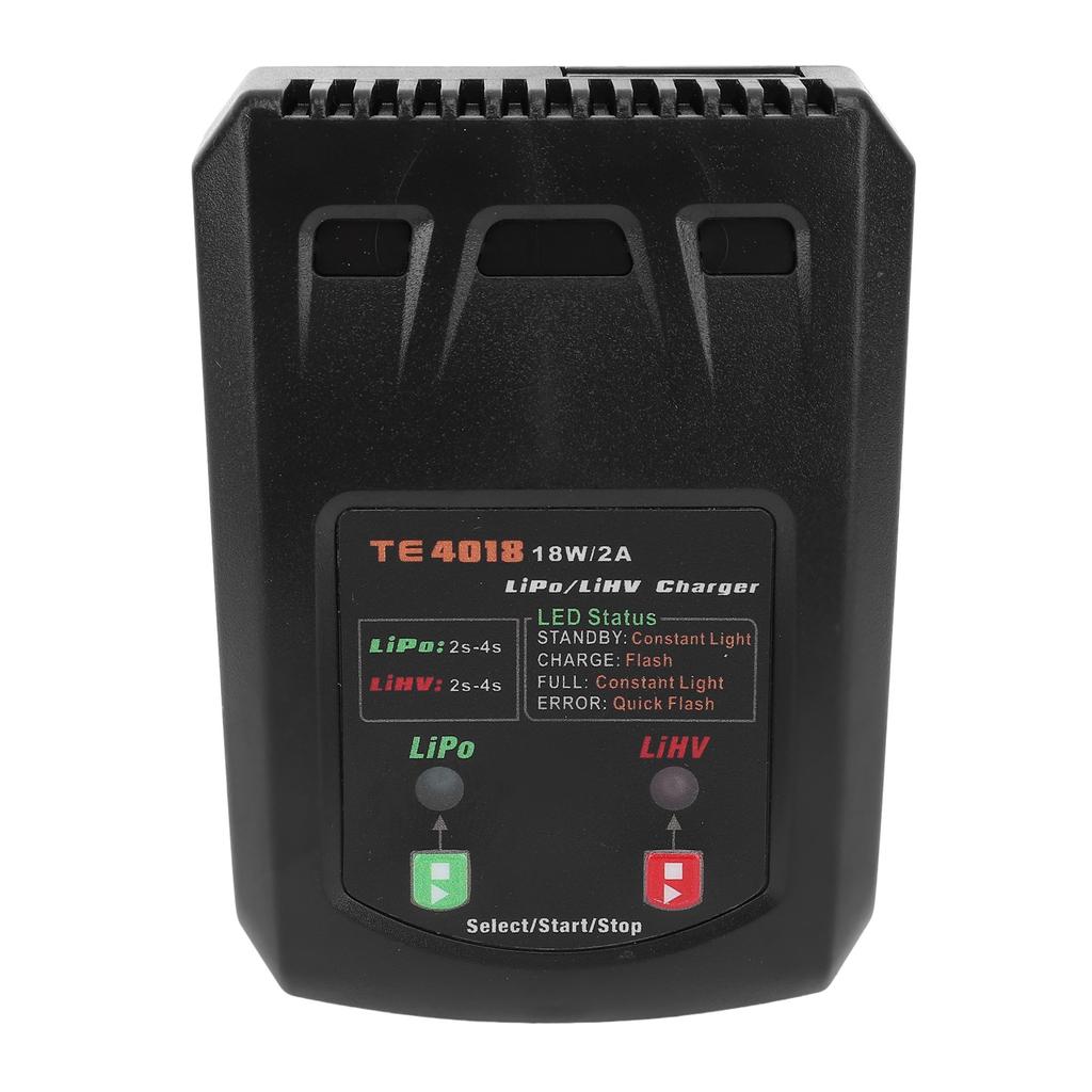 18W LiHV Charger High Voltage 2S 3S 4S Battery Balance Charger for Airplanes Cars Boats Toy
