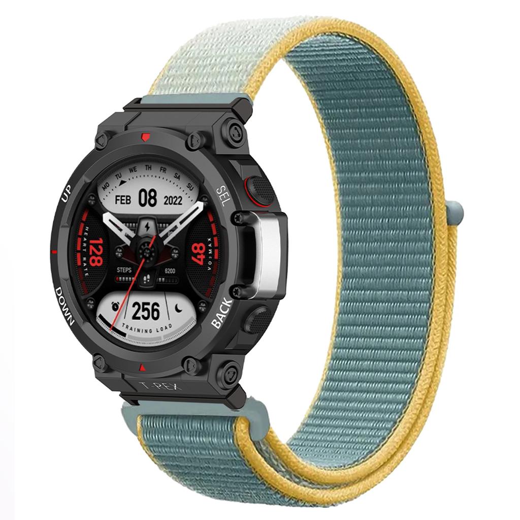 Nylon Loop Strap For Huami Amazfit T-REX 3/2 Smart Watch Band Women Men Bracelet For Amazfit T-Rex/T-Rex Pro Wristband Correa