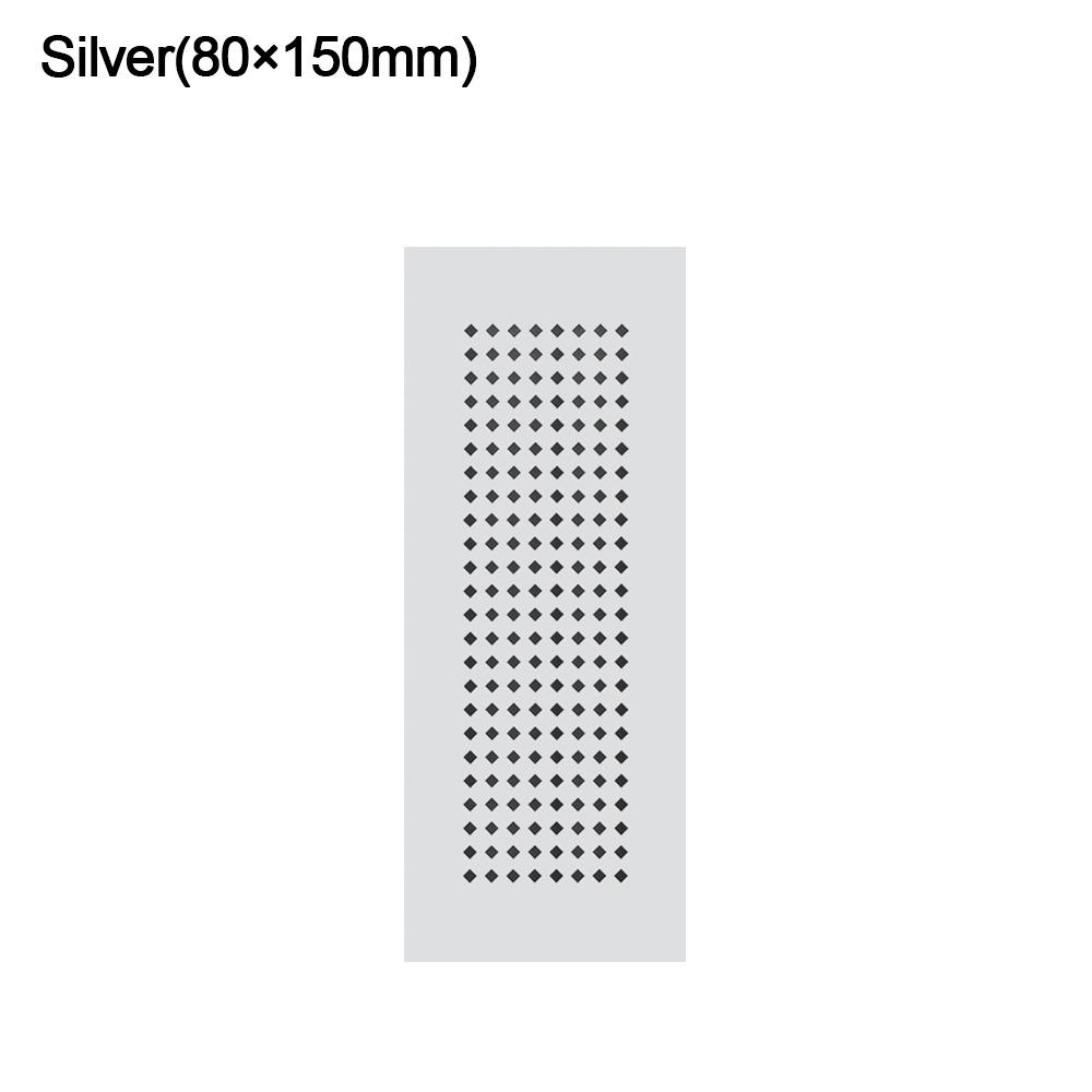 2pcs/set Rectangle Vents Cover Louver Ventilation Grille Creative Hole Ornaments Furniture Hardware